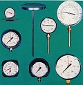 Brannan dial instruments and thermometers.